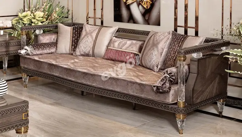 Soprena Art Deco Sofa Set - 6