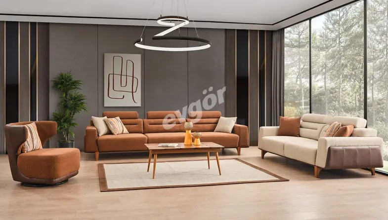 Sorti Modern Sofa Set - 1