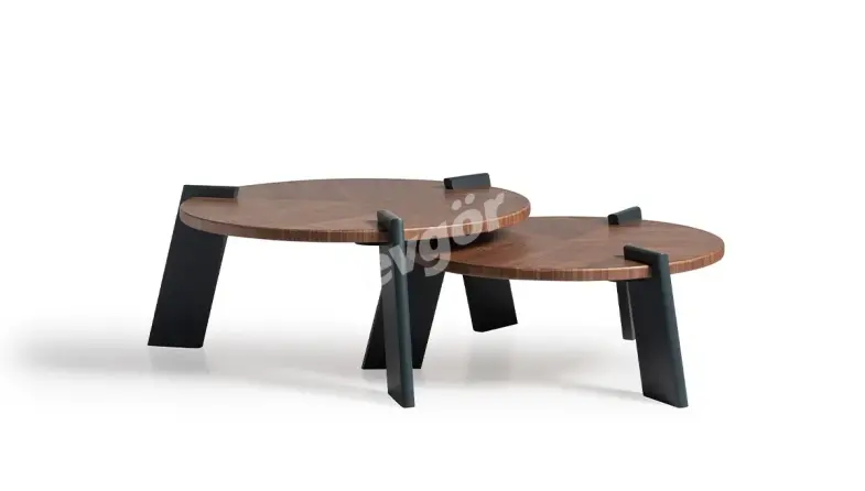 Tedy Walnut Center Table - 1