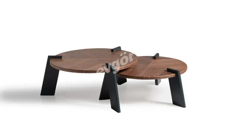 Tedy Walnut Center Table - 2