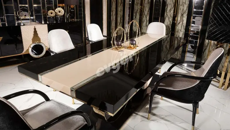 Tesla Metal Dining Room - 4