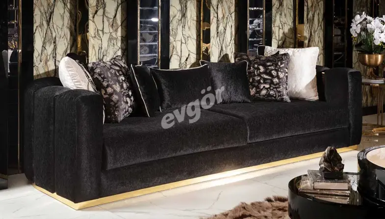 Tesla Metal Sofa Set - 2