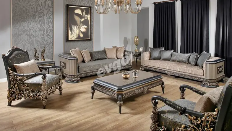 Toledo Classic Sofa Set - 1