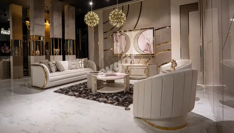 Troya Luxury Sofa Set - 5