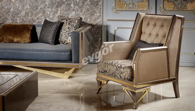 Valentin Luxury Sofa Set - 5