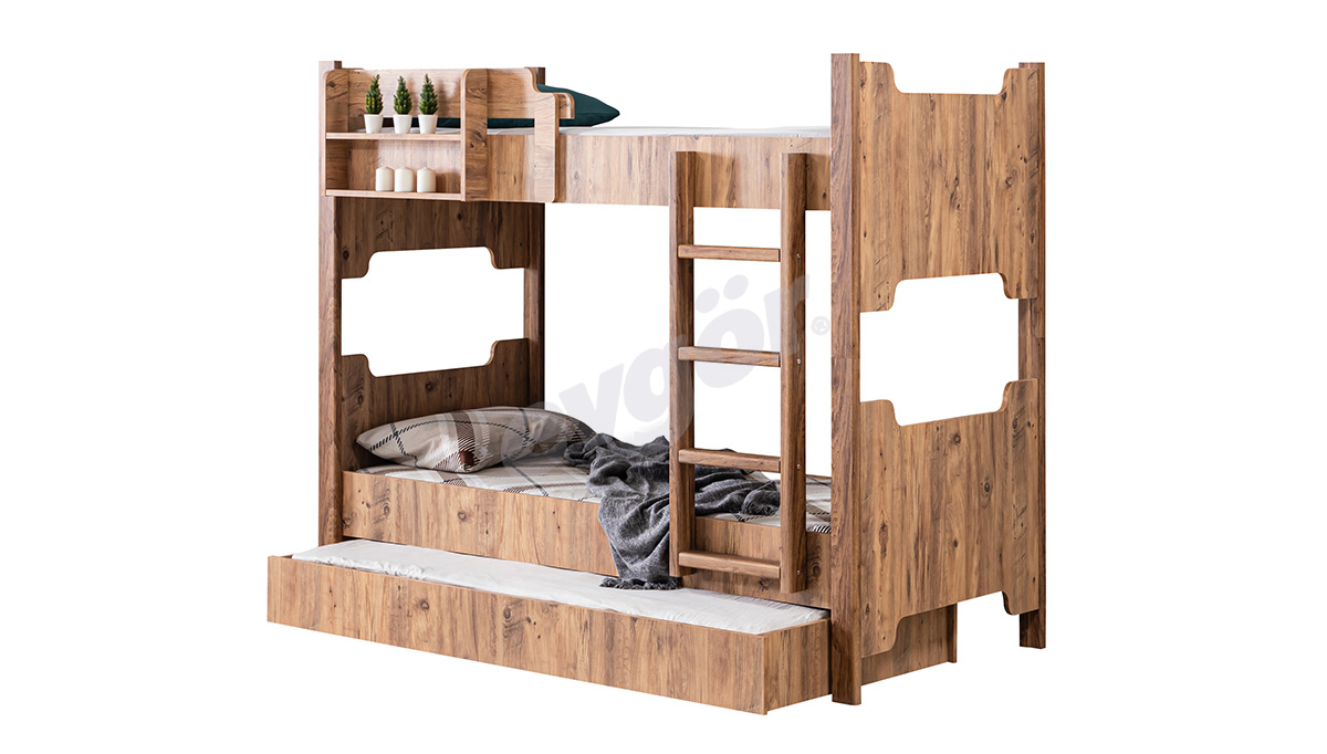 Varesya Walnut Yavrulu Bunk - 2