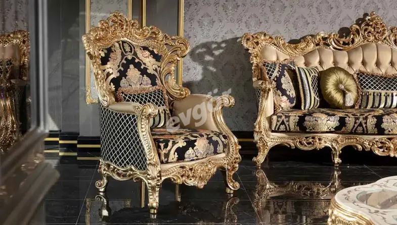 Veliaht Classic Sofa Set - 2