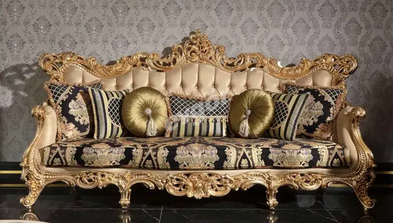 Veliaht Classic Sofa Set - 5