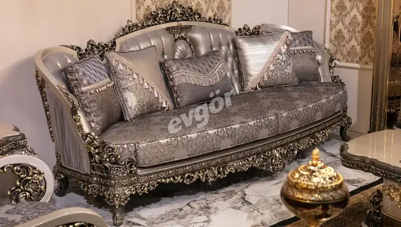 Veressa Classic Sofa Set - 2