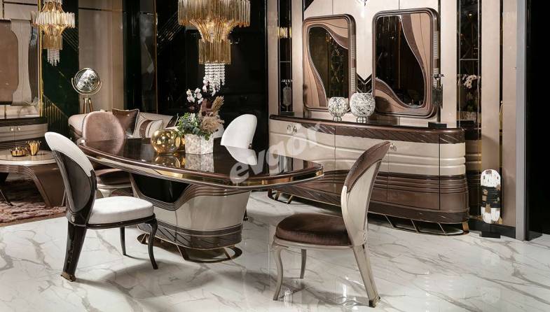 Verona Luxury Dining Room | Evgor Furniture