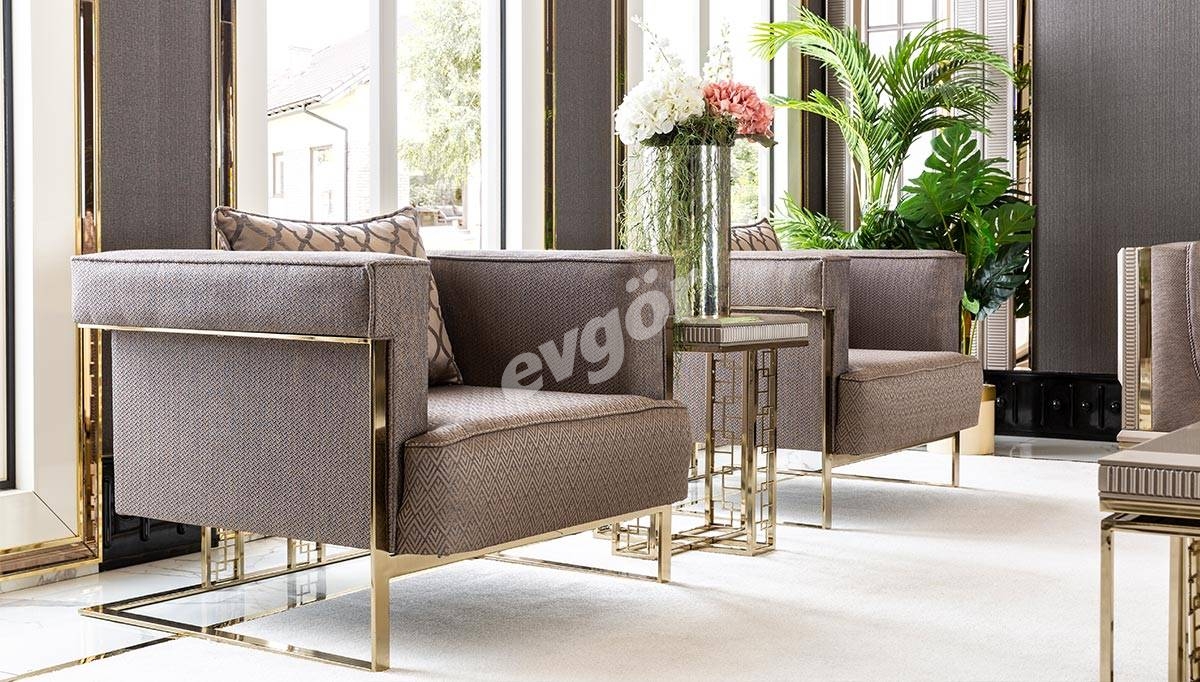 Versace Luxury Sofa Set - 5