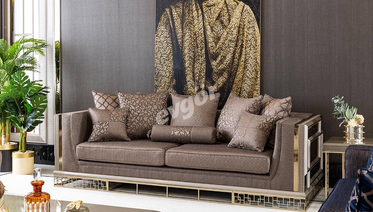 Versace Luxury Sofa Set - 6