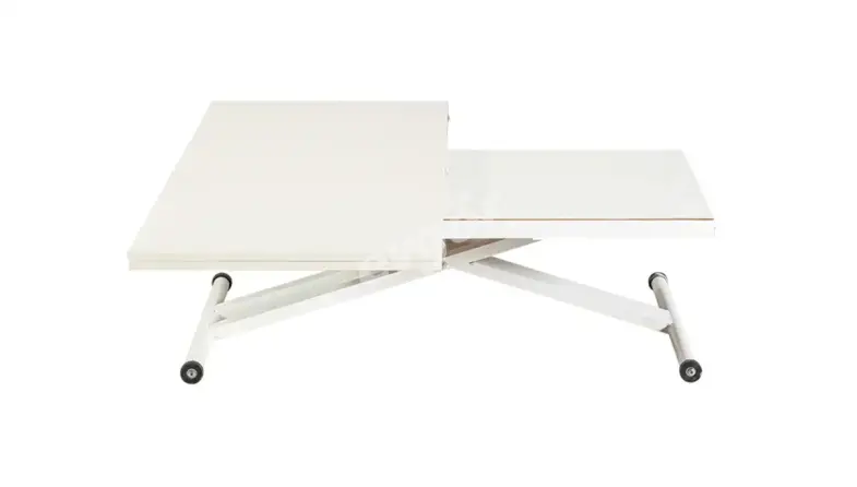 Verse White Coffee Table - 4