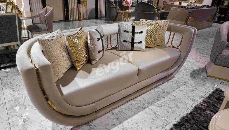 Vitello Luxury Sofa Set - 3