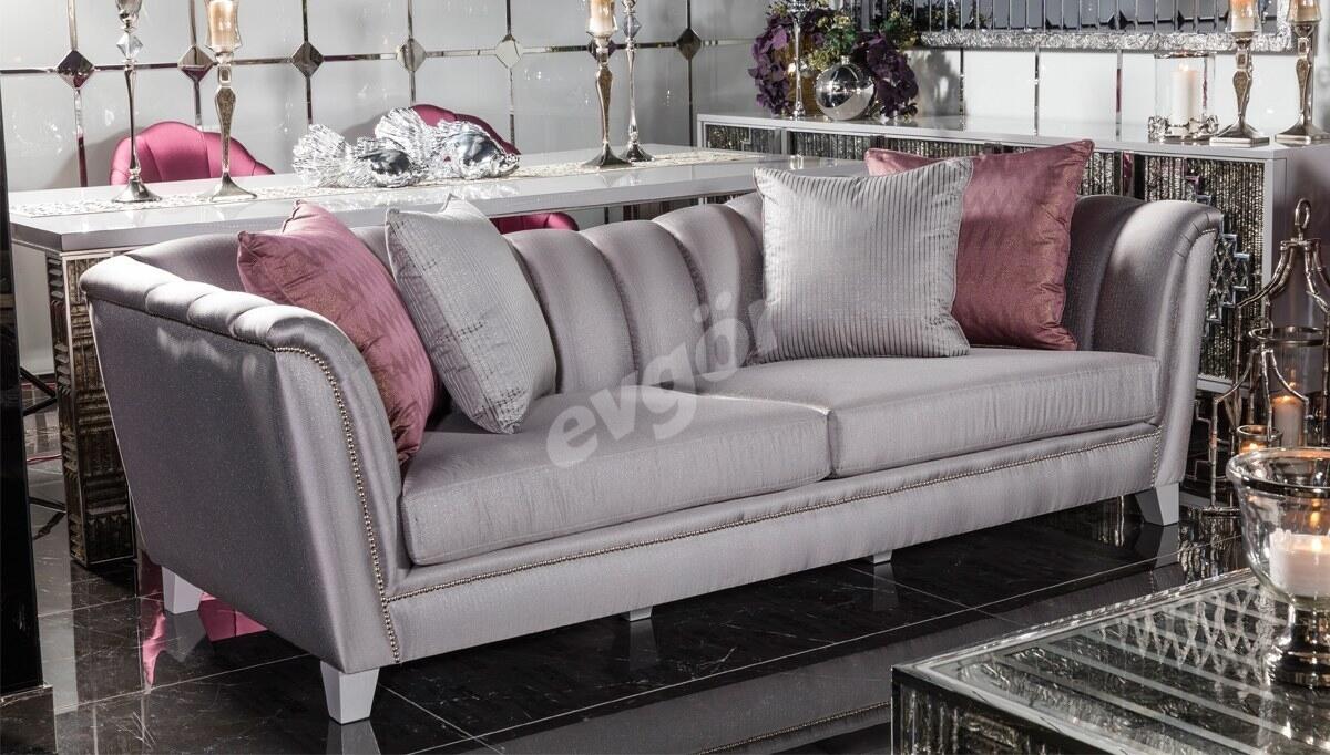 Vortena Lake Metal Sofa Set - 3