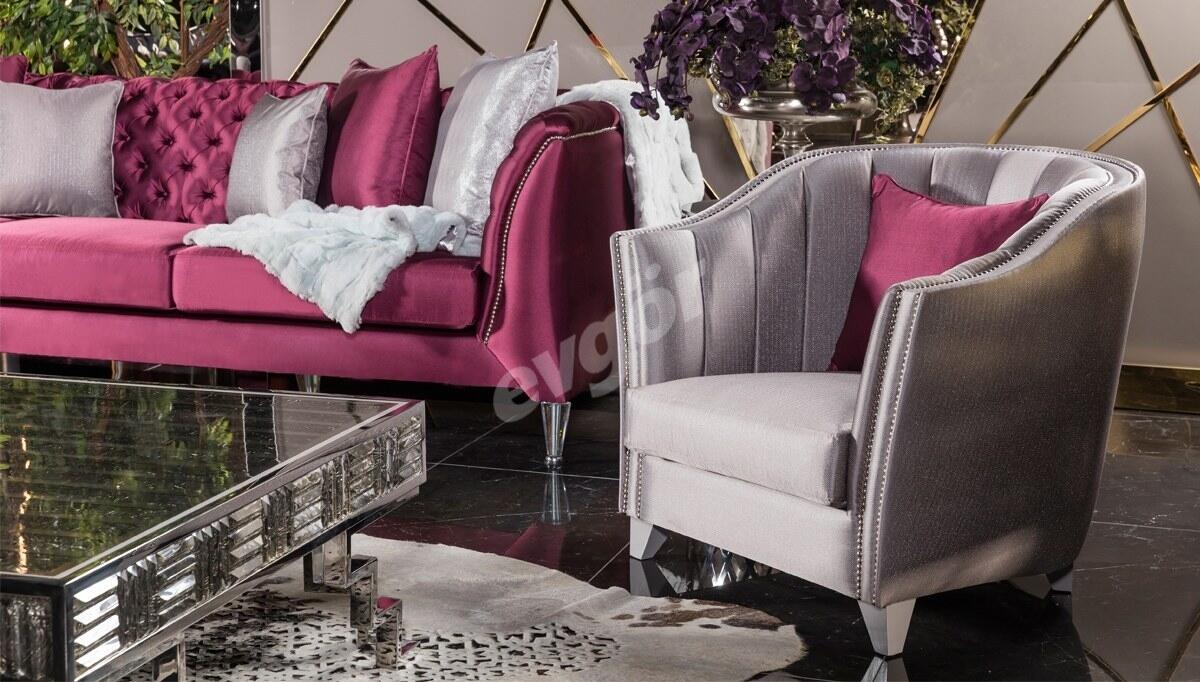 Vortena Lake Metal Sofa Set - 4