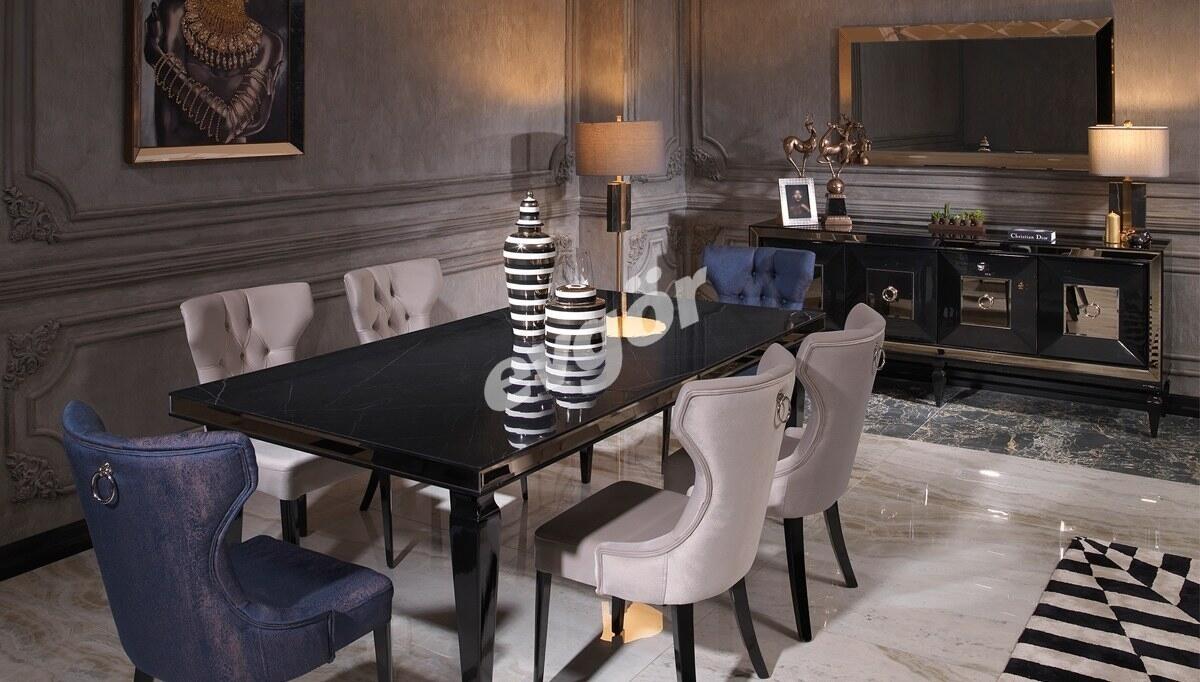 Watson Parlak Black Dining Room - 2