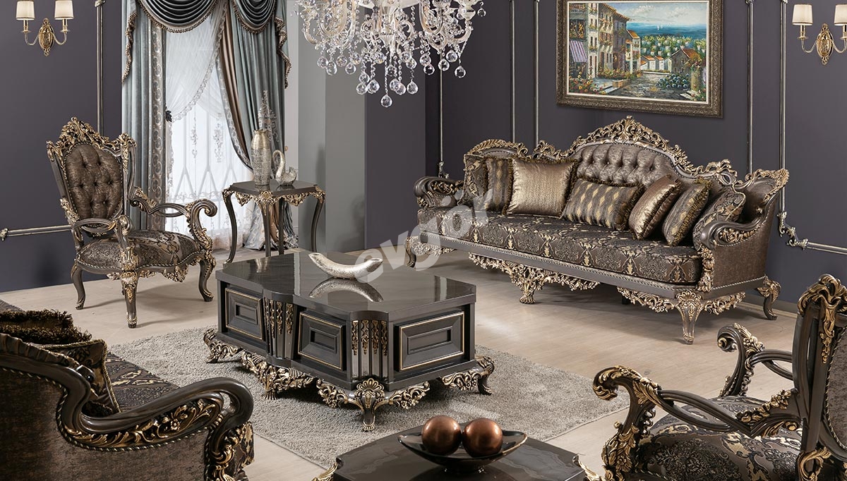 Zarafet Classic Sofa Set - 1