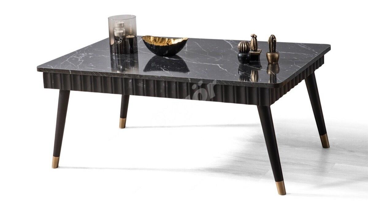 Zenose Black Coffee Table - 1