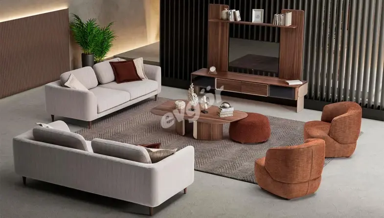 Zente Sofa Set - 1